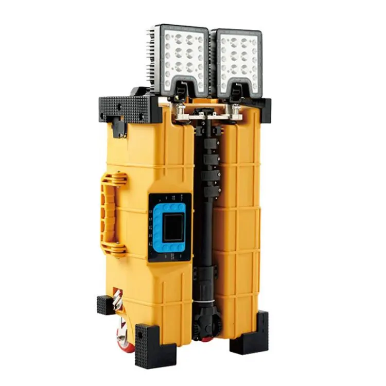 Plataforma de iluminação móvel multifuncional